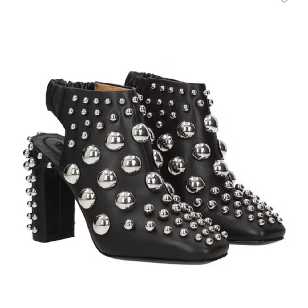 ALEXANDER WANG ANKLE BOOTS WOMEN LEATHER BLACK